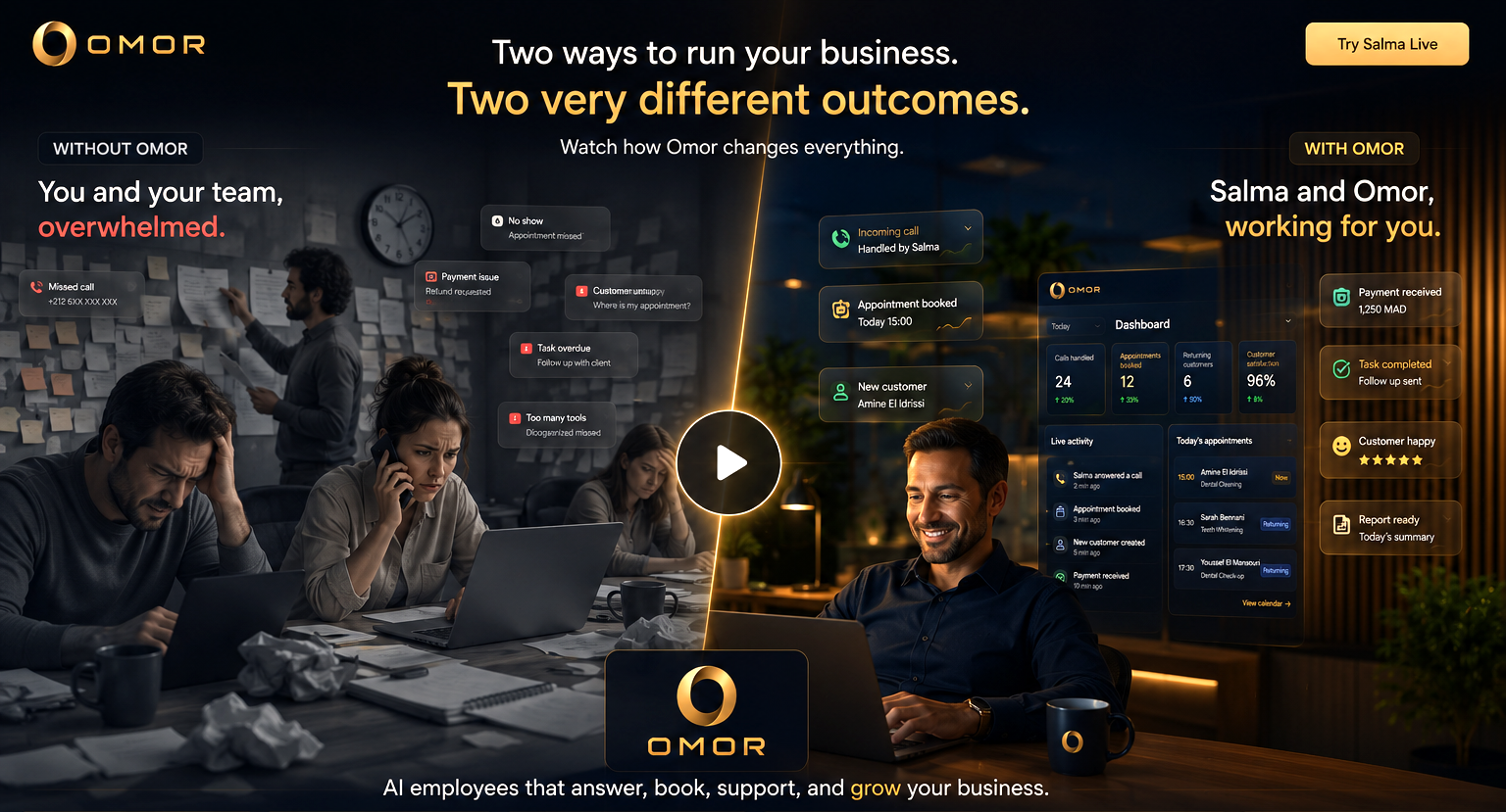 Omor product video preview
